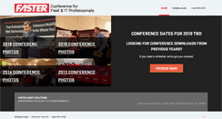 Desktop Screenshot of conference.fasterasset.com