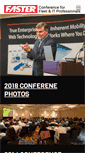 Mobile Screenshot of conference.fasterasset.com
